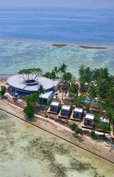 Luxury deck and lounge area